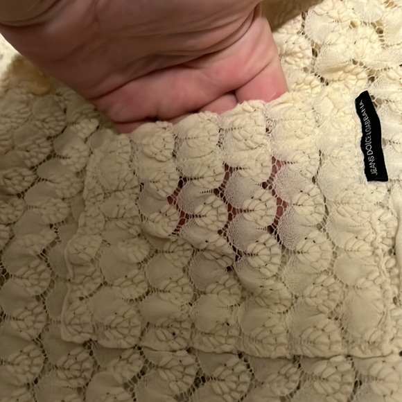 DOLCE AND GABBANA white see through golf tee. - Picture 4 of 4